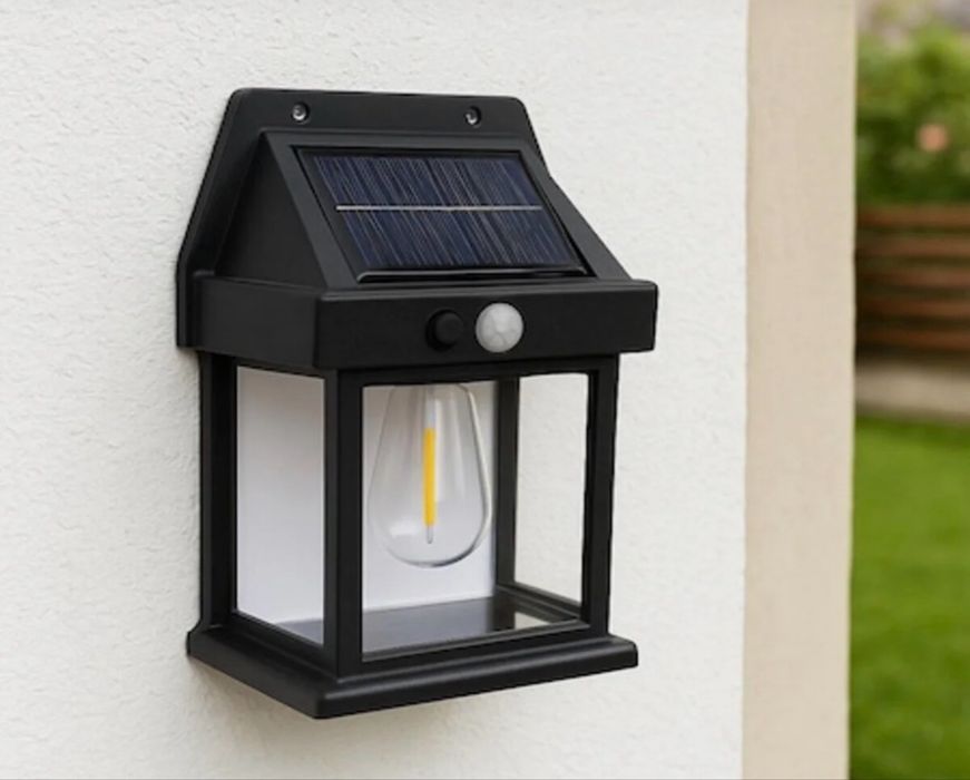 Lampă solara de perete senzor de mișcare