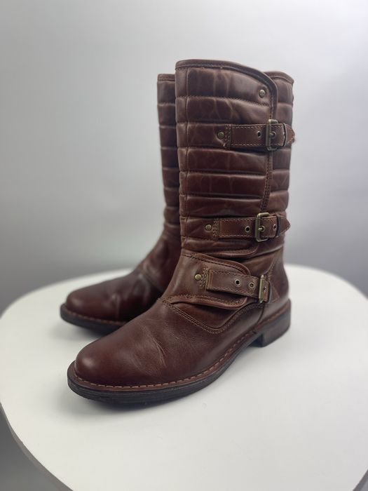 Cizme Ugg piele naturala  cognac