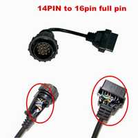 Cablu adaptor 14 PIN la OBD2 diagnoza Sprinter si Vw LT - FULL PIN!!!