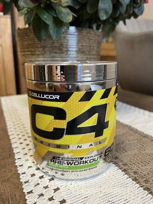 C4 PRE-WORKOUT с вкус на зелена ябълка