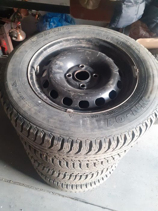 Колёса в сборе на ауди 80 R15 разболтовка 4×108