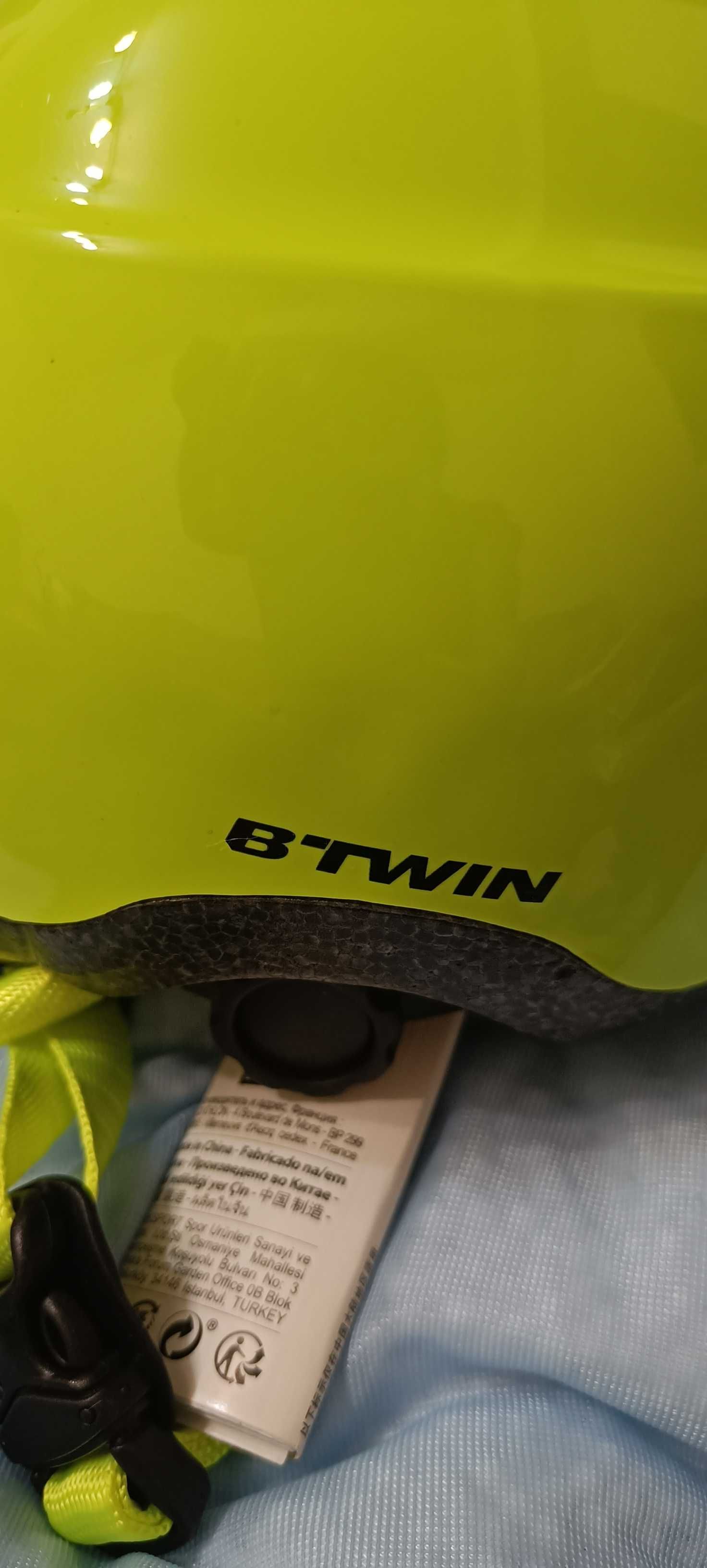 Велосипедна каска BTWIN, Decathlon, размер 2XS/44 - 49см