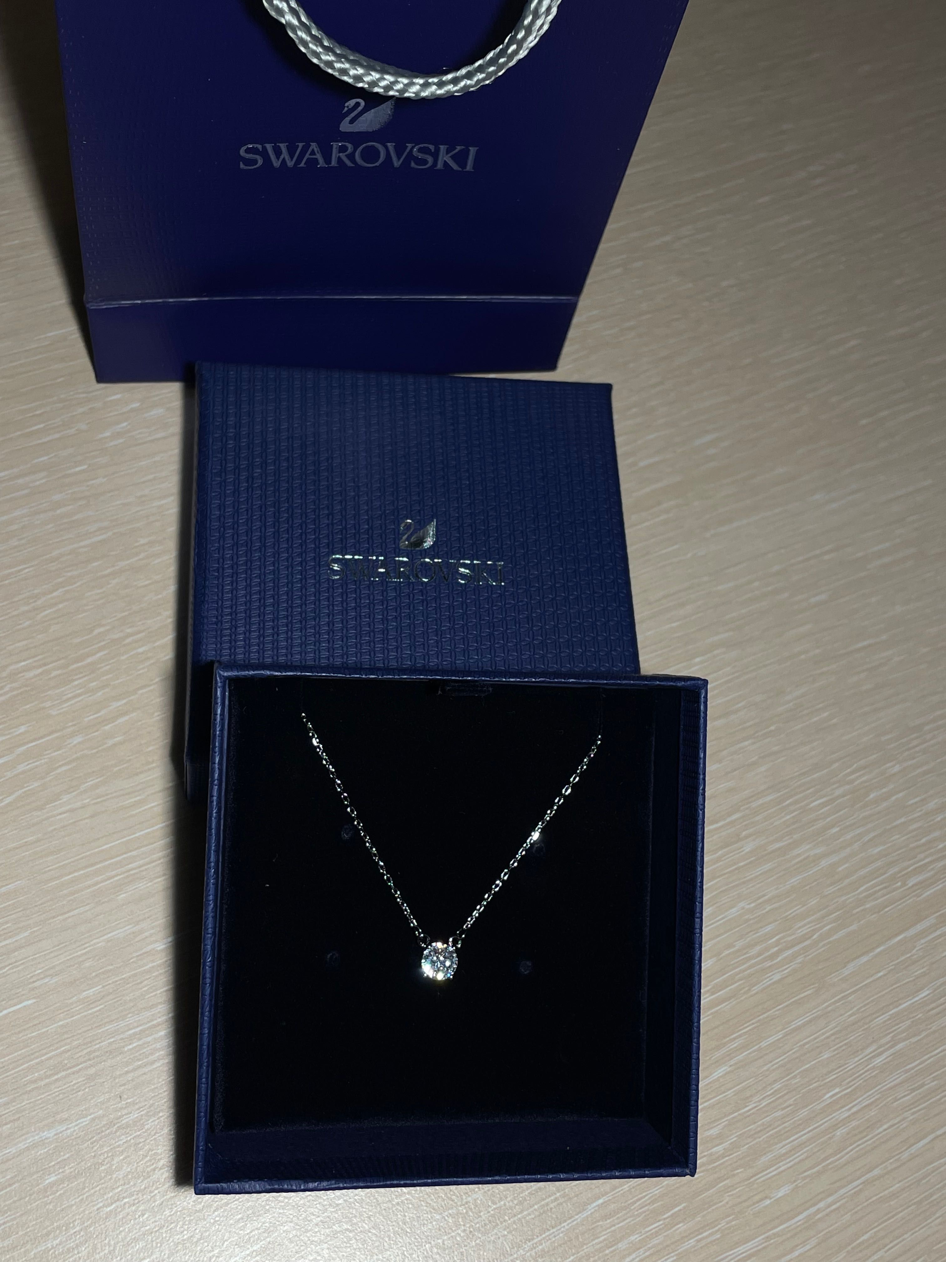 Swarovski - Сваровски - Колие Сребърно Ново
