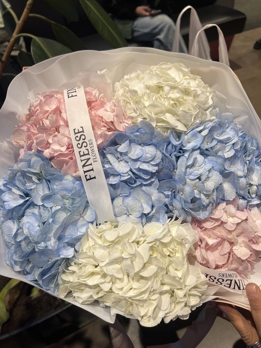 Цветы, букет свежие получила сегодня