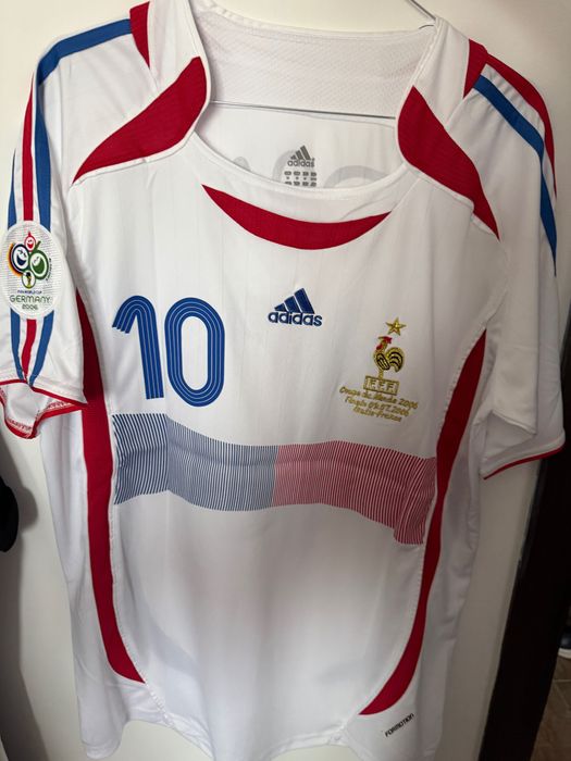 Tricou Zidane Franta cupa mondiala fotbal