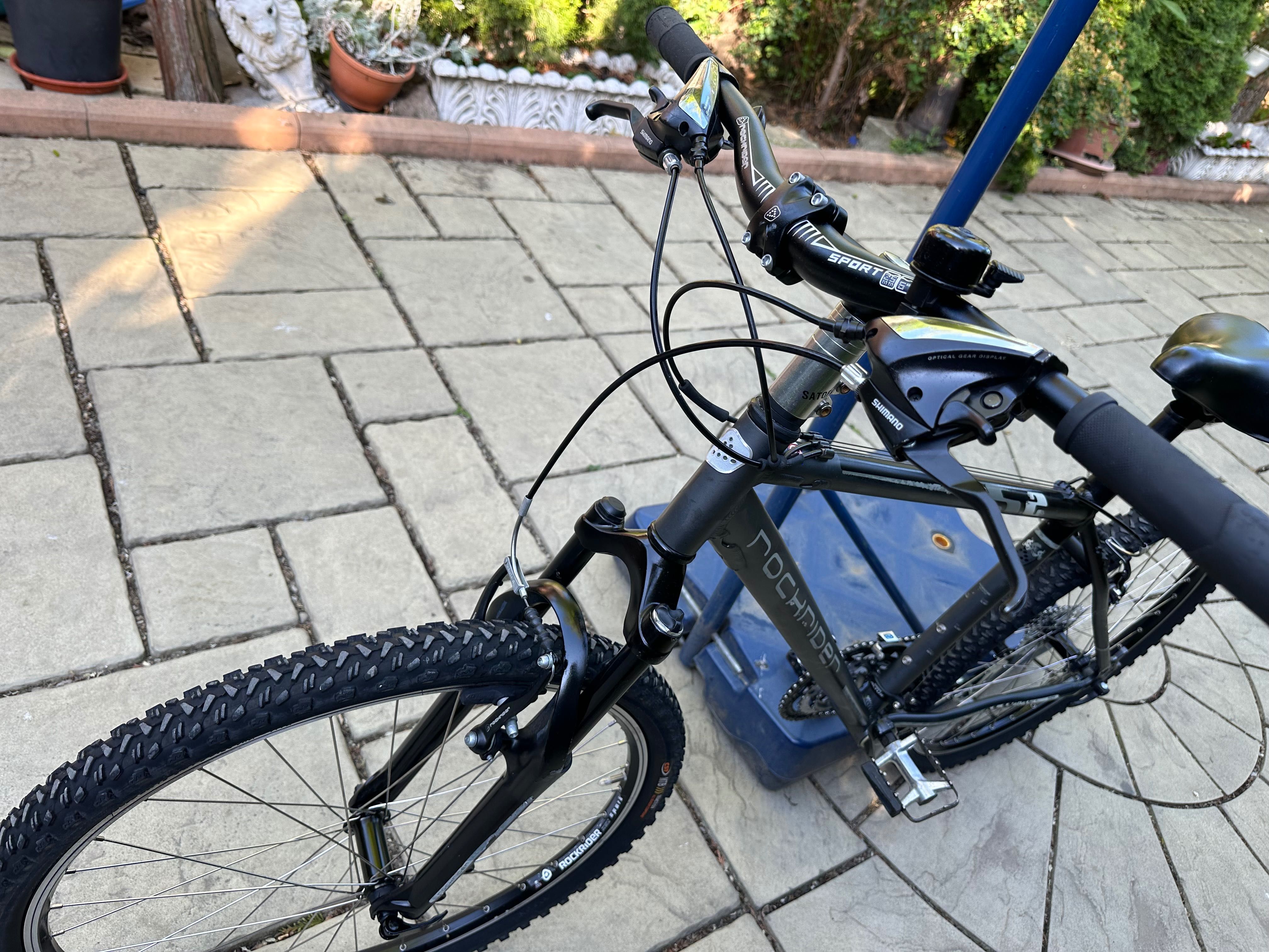 Bicicletă MTB RockRider Aluminiu series Shimano Deore ca nouă