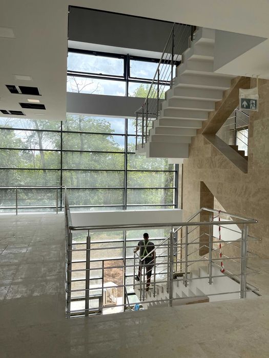 Balustrada de inox simplu