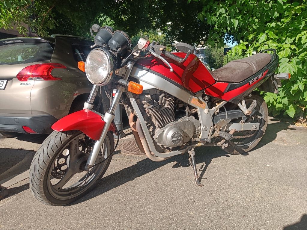 Suzuki GS500, Motocicleta categoria A2
