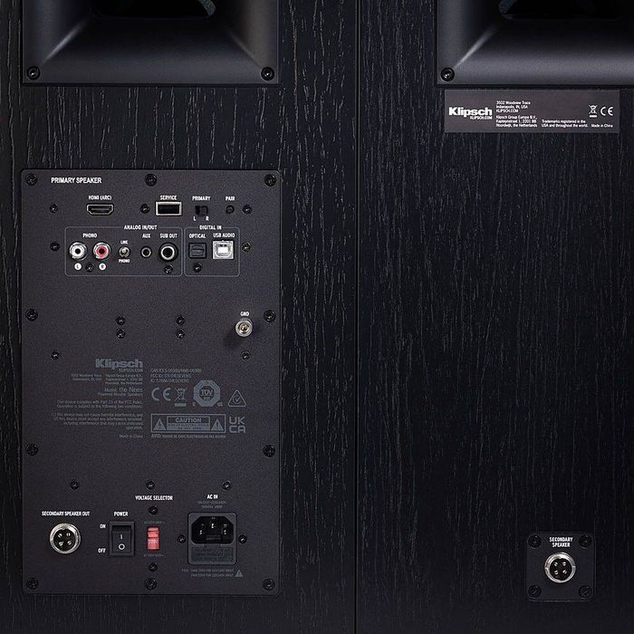 Klipsch The Nines – Boxe active high-end, Matte Black • Impecabile