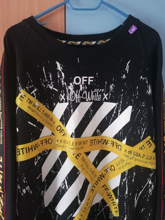 Оригинална мъжка блуза с дълъг ръкав Off-White