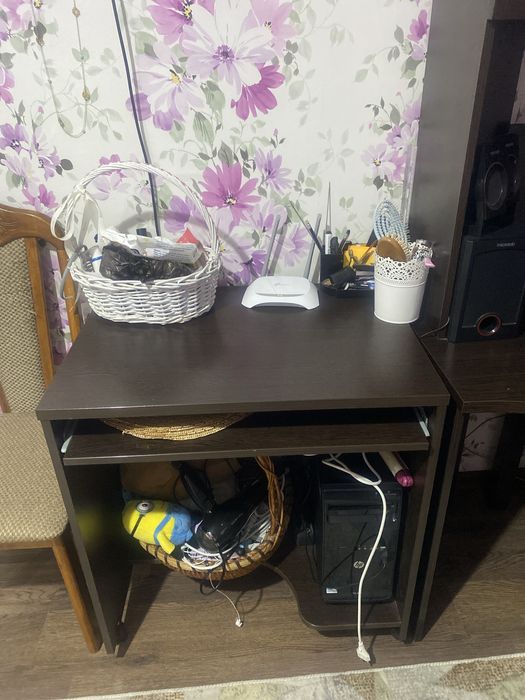 Шифонер угловой, угловой рабочий стол, компьютерный стол