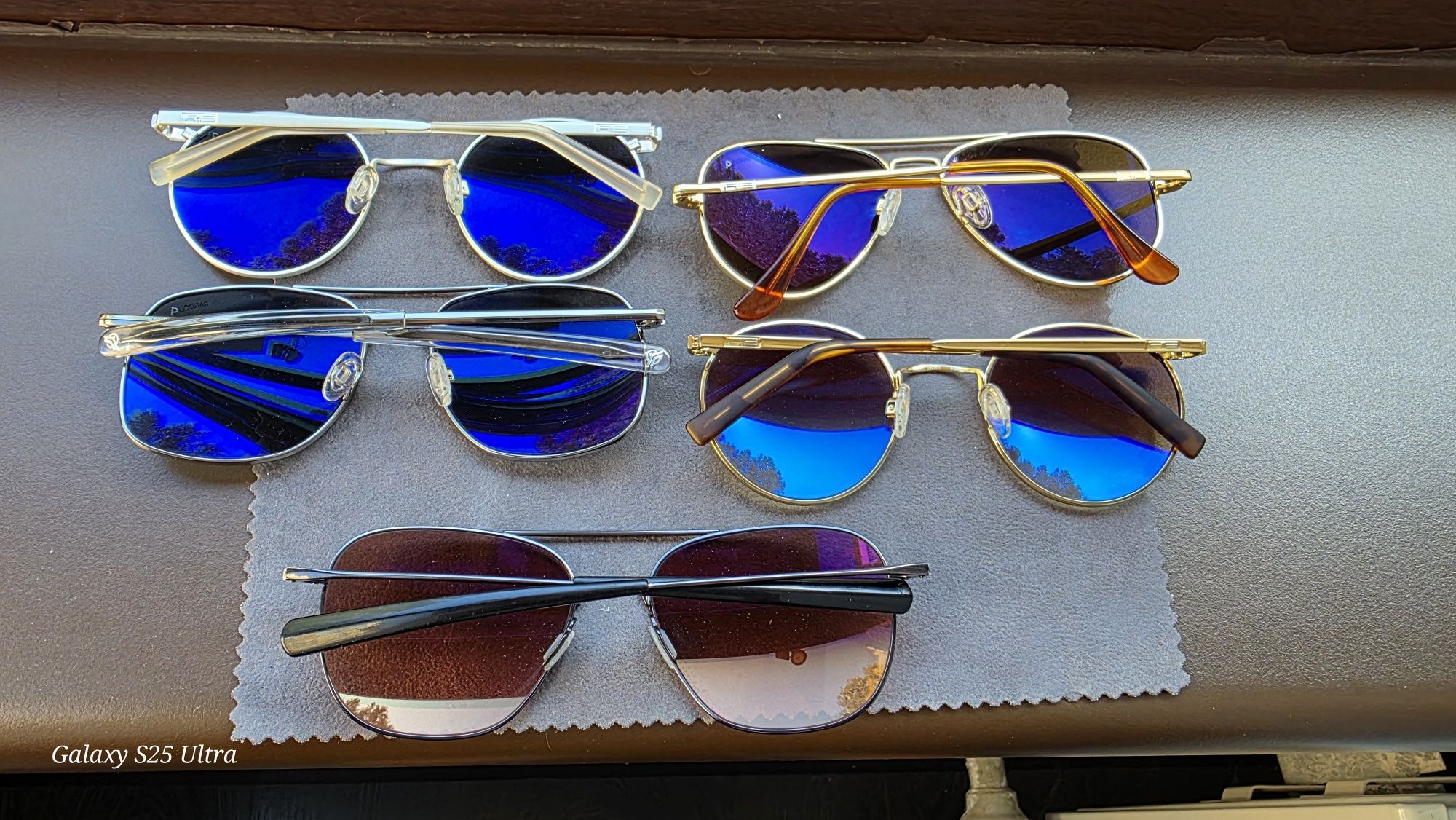 Ochelari soare Randolph Concorde,Anderson Gun Metal,Serengeti Aerial t