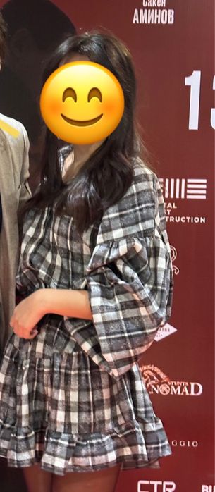 Женский костюм в клетку