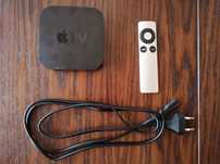 Apple TV 3 с дистанционно и захранващ кабел