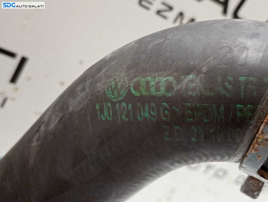 Furtun Conducta Radiator Apa Lichid Racire Motor Antigel Audi A2 1.6 FSI BAD 2000 - 2005 Cod 1J0121049G [M6639]