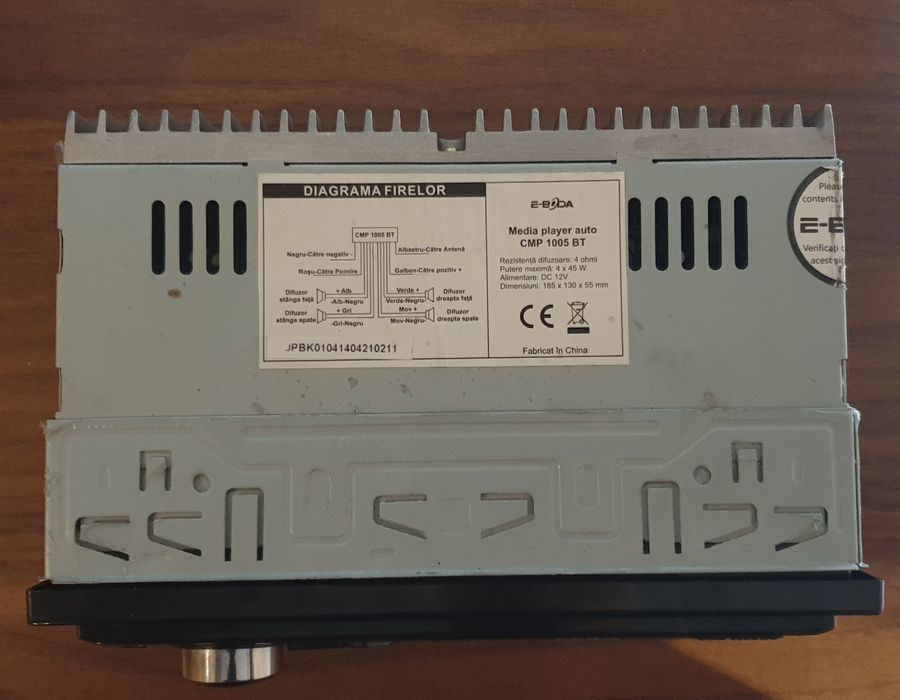 Casetofon auto Eboda