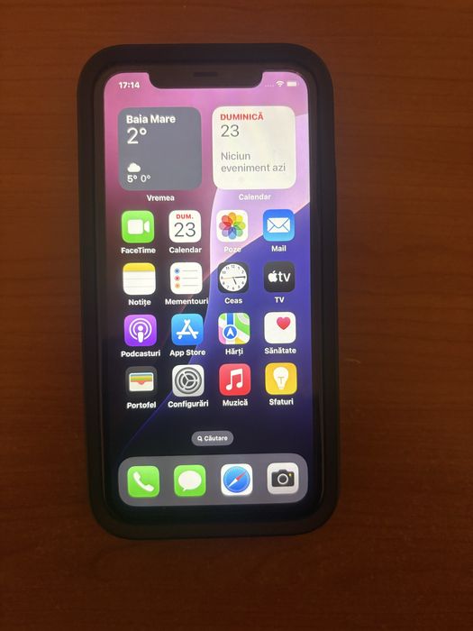 Iphone 11+husa mobilfox+folie sticla mobilfox+casti apple+incarcator