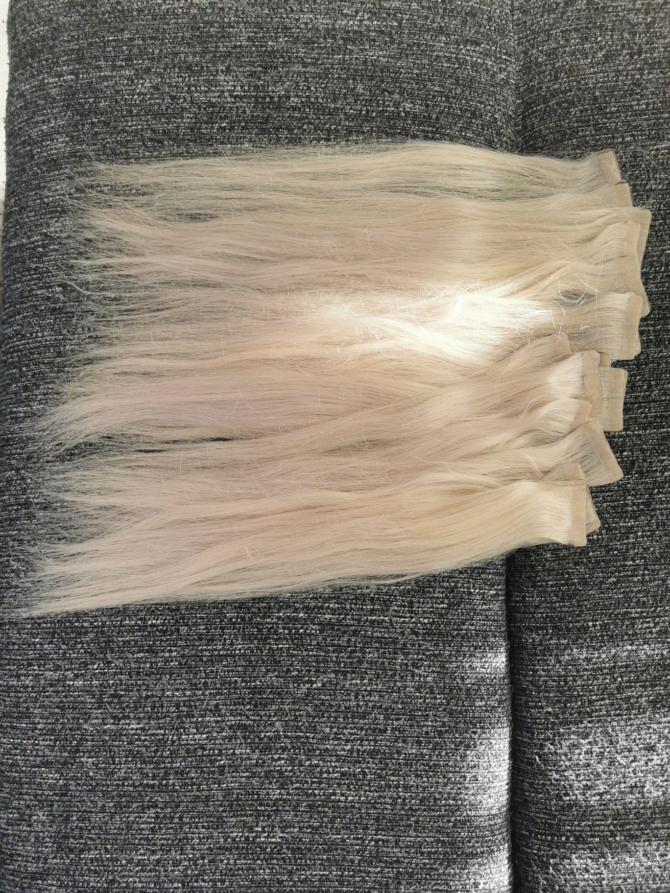 Extensii Tape-On blond,par natural 35cm