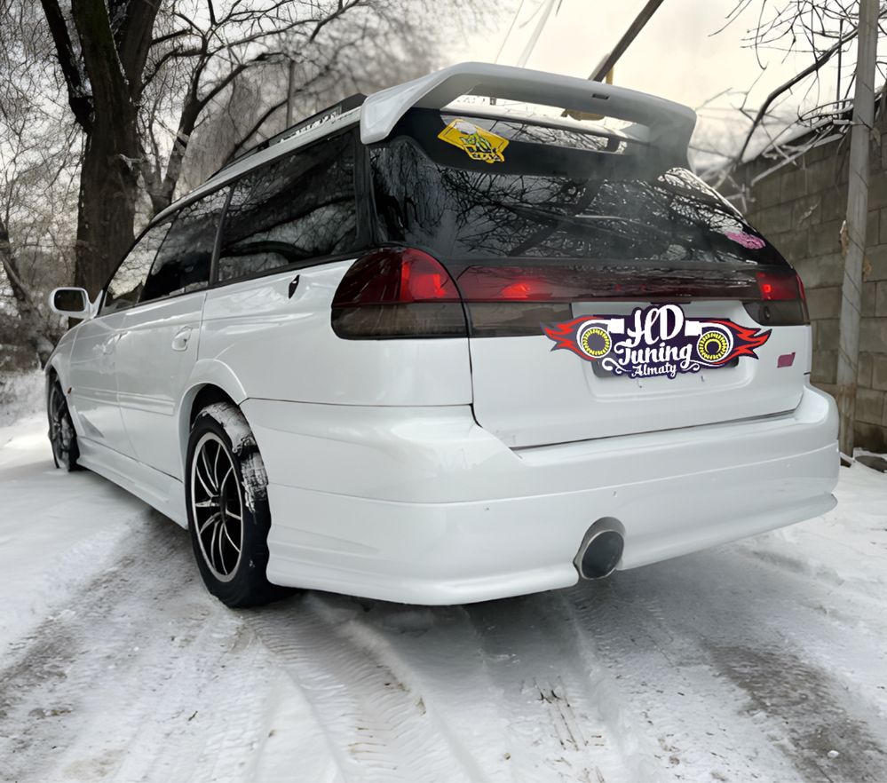 Губа на задний бампер V2 Subaru Legacy BG