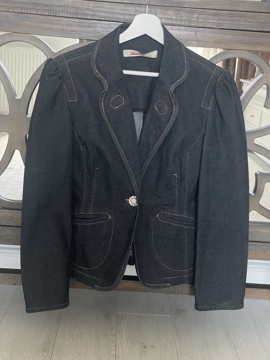 Sacou jeans model Massimo Dutti