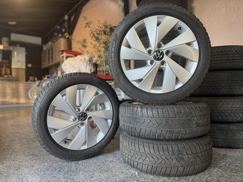 Set jante 17” originale Golf 8 + anvelope Pirelli