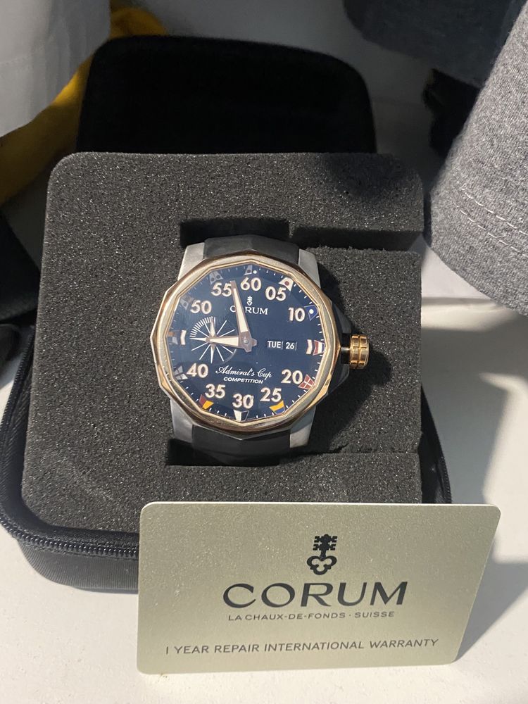 corum gold titanium 48