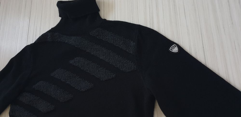 Emporio Armani EA7 Wool Knit - 50 / L  ОРИГИНАЛ! Мъжки Вълнен Поло Пул