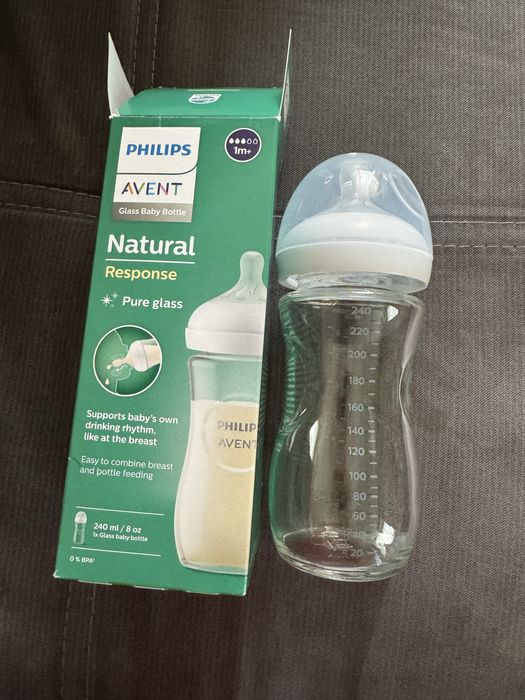 Стъклено шише Philips Avent