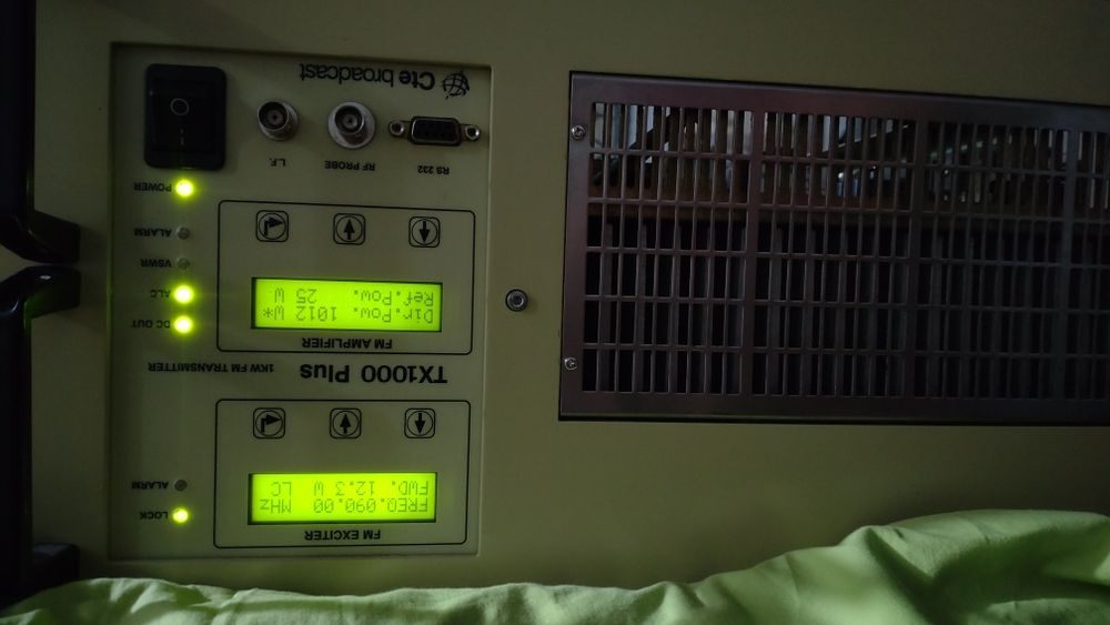 Emitator radio Emisie FM industrial 1Kw, CTE BROADCAST