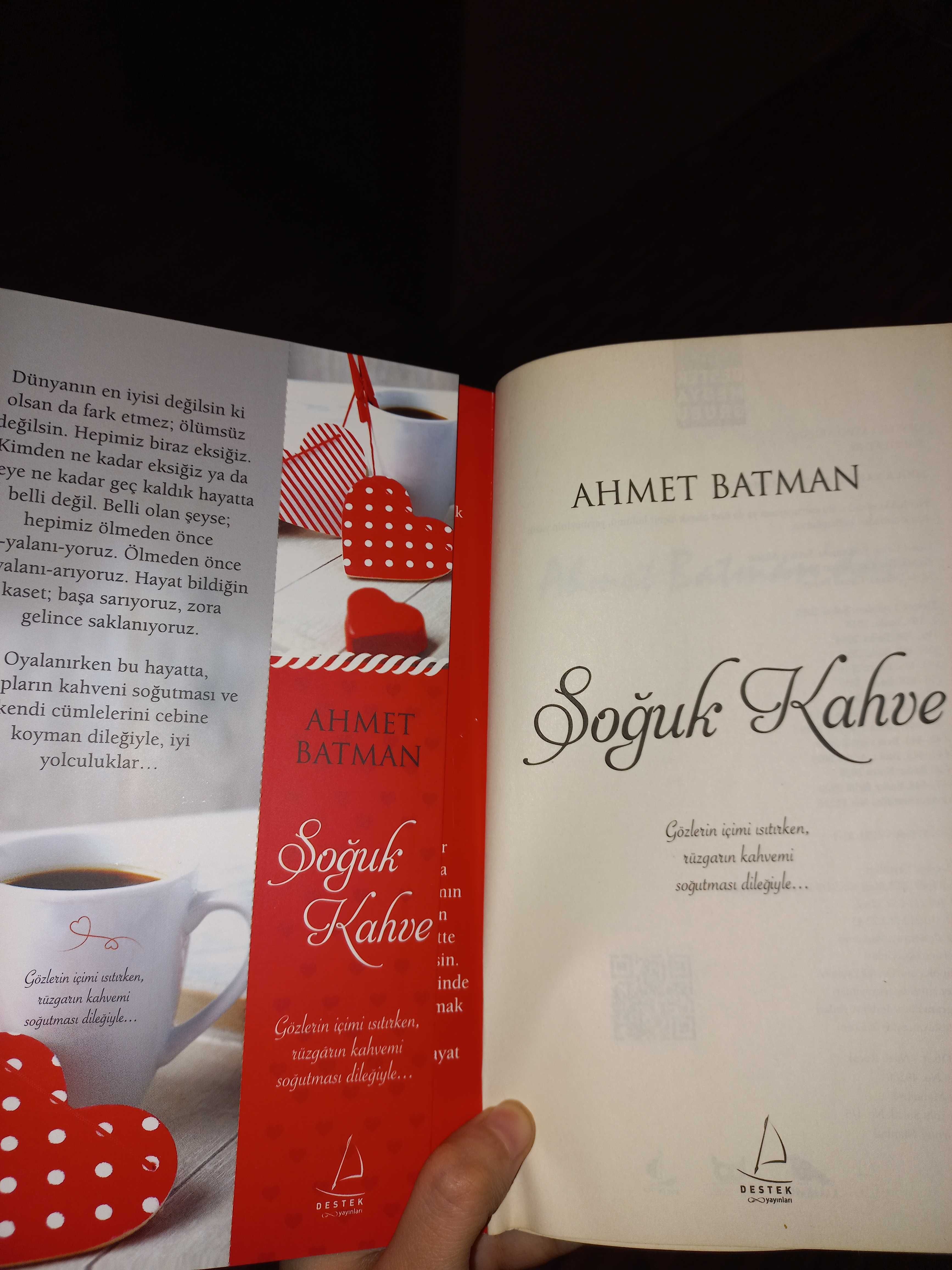 Турецкая книга на турецком языке "Ahmet Batman - Soğuk kahve"