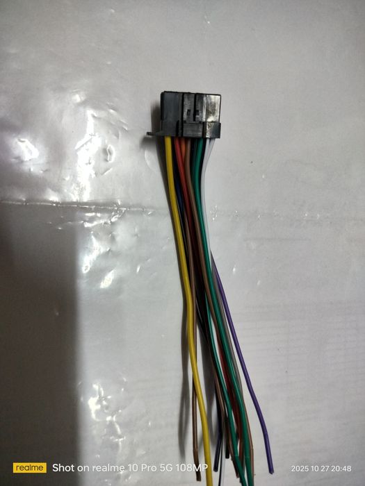 Штекер для автомагнитолы Kenwood/JVC 16-контактная