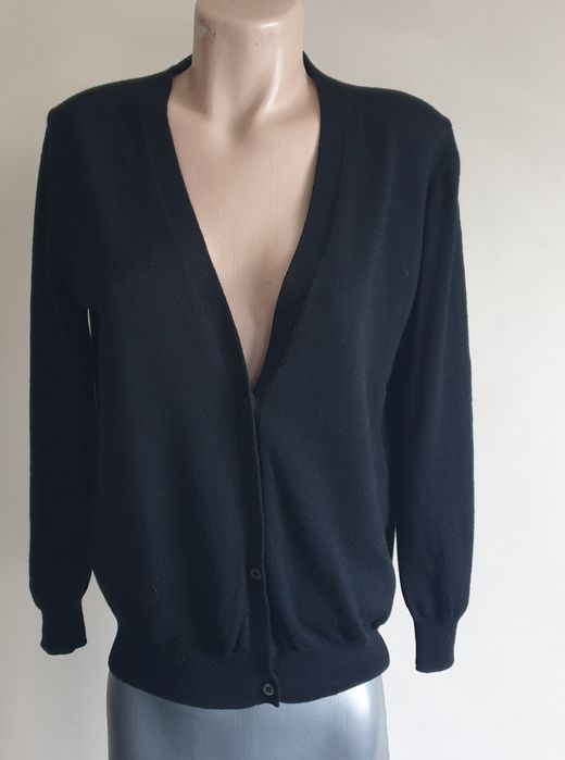 Prada Wool  Cardigan Womens Size 42/ M - L ОРИГИНАЛ! Дамскa Жилетка!