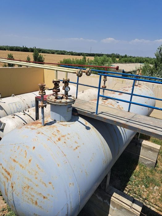 Пропан емкость. Propan bochka.