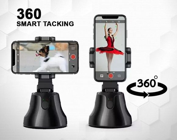 Suport Smart pentru telefon cu fotografiere automata si rotire 360 de