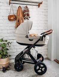 Бебешка количка пълен комплект Stokke trailz brushed grey