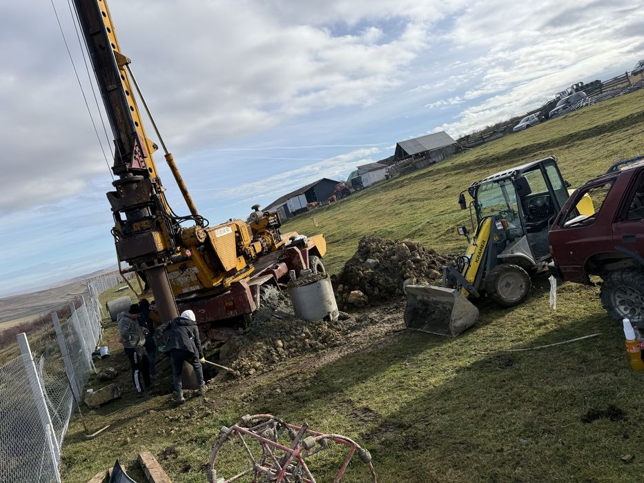 Foraje fantani si piloni