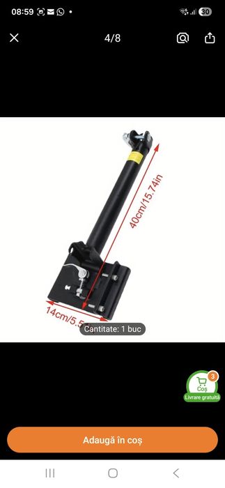Suport universal scaun trotineta electrică *Reducere 30% !!!