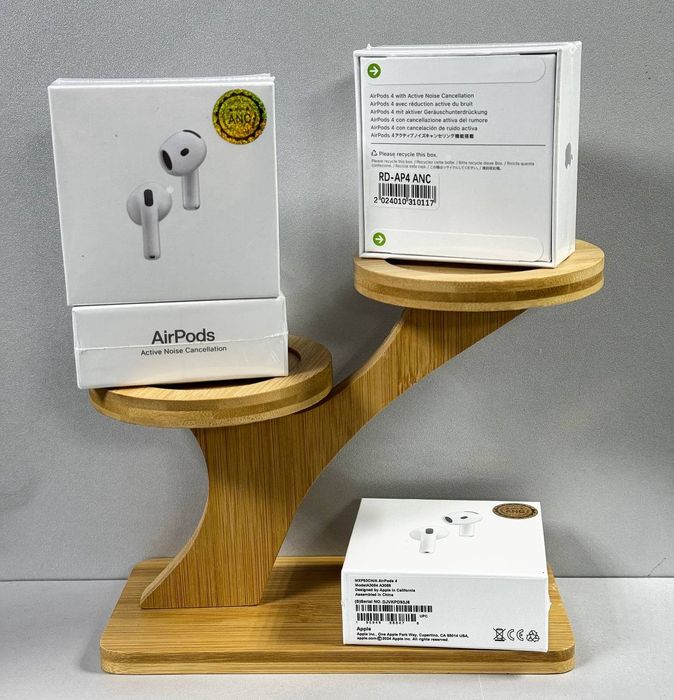 В продаже airpods pro 2 и airpods 4