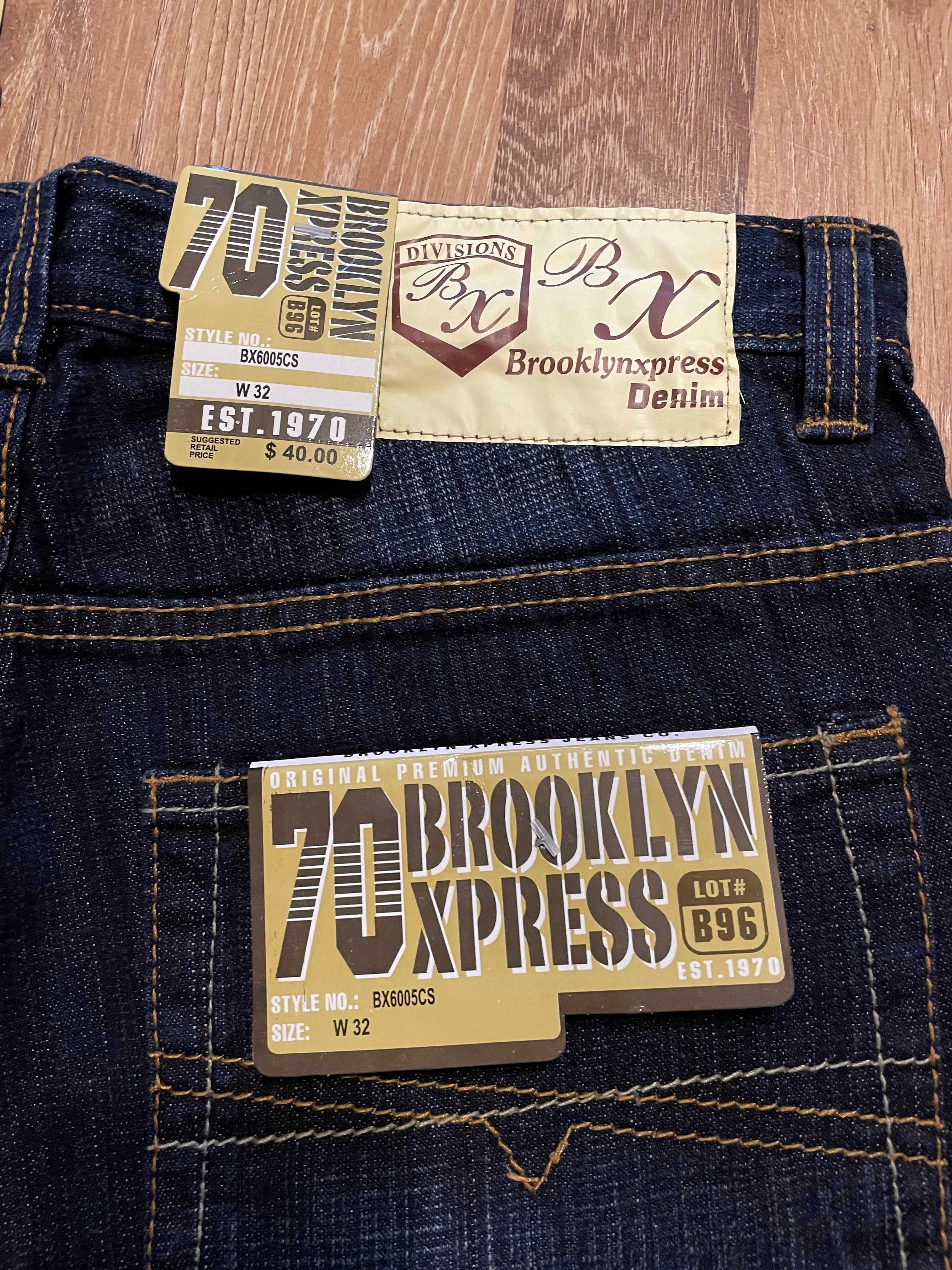 Къси дънкови панталони Brooklyn Express W32