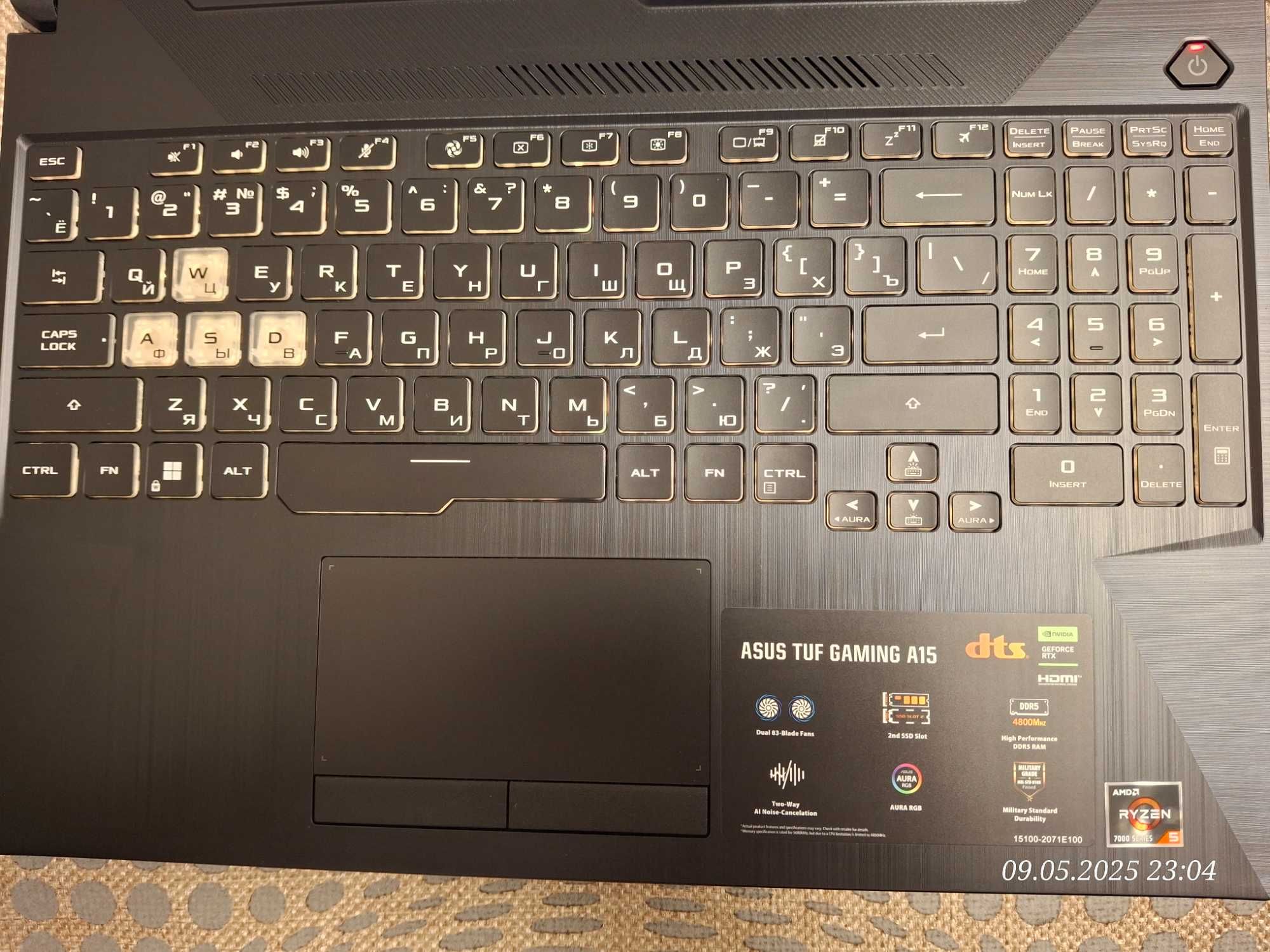 asus tuf a15 обмен желательно