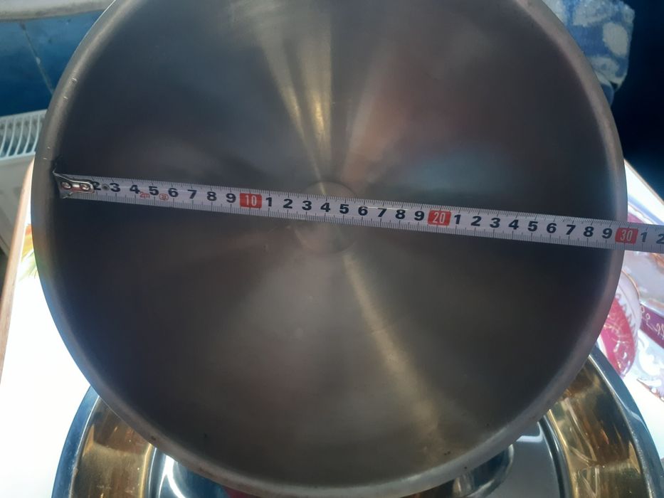 Tava inox cu capac