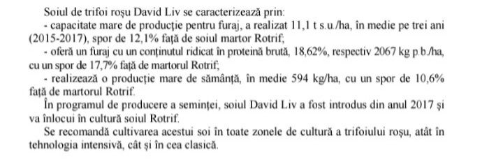 Samanta Trifoi Rosu Certificat soiul DAVID