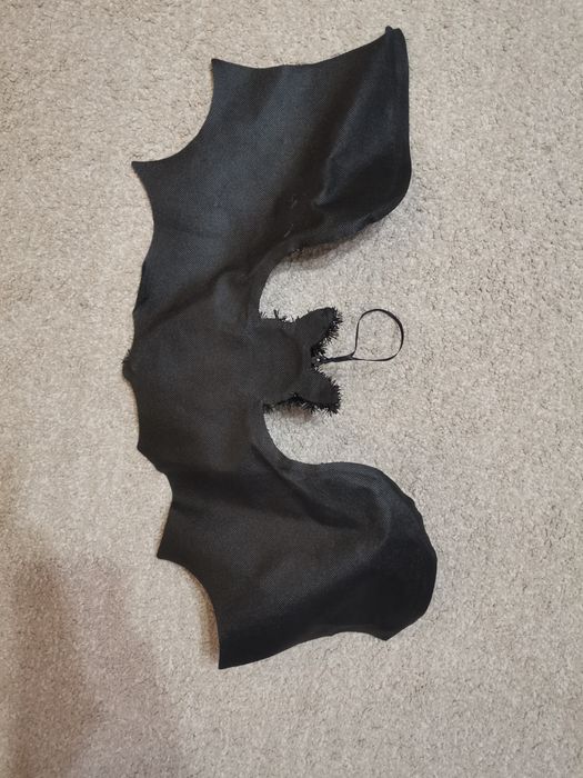 Хелоуин украса лампички Прилеп скелет каубой размер S