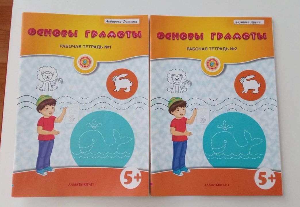 Дошкольные рабочие тетради. 5 +Оптом и Розницу Жұмыс дәптерлері