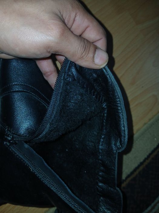 Vând ghete damă îmblănite piele