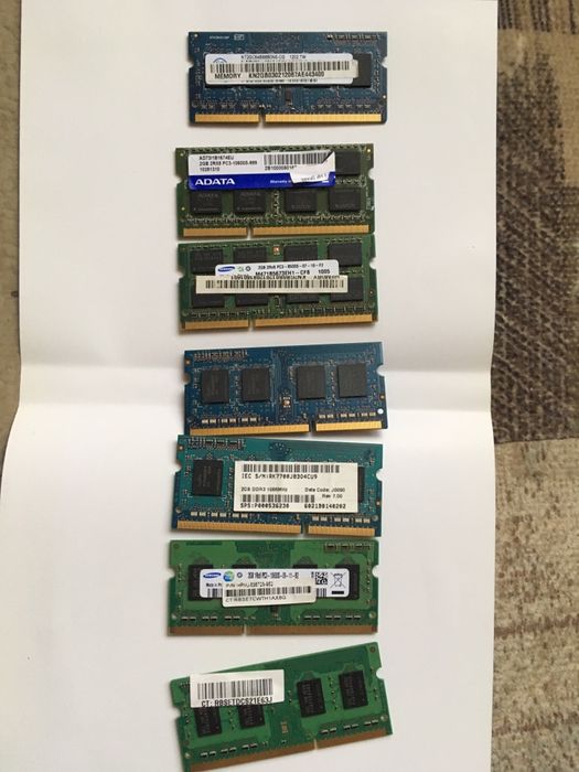 Озу ddr 3 2gb на Ноутбук