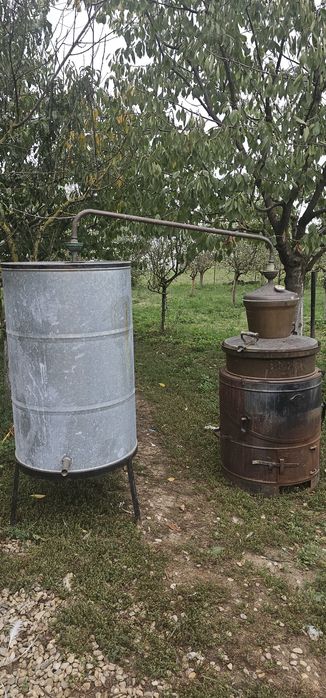 Gazan de țuică cupru 100L DES