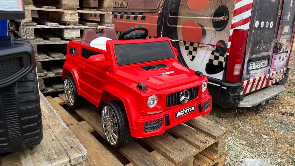 Mașină Electrică Pentru Copii AT 68, Mercedes G Class, u 2x Motoare