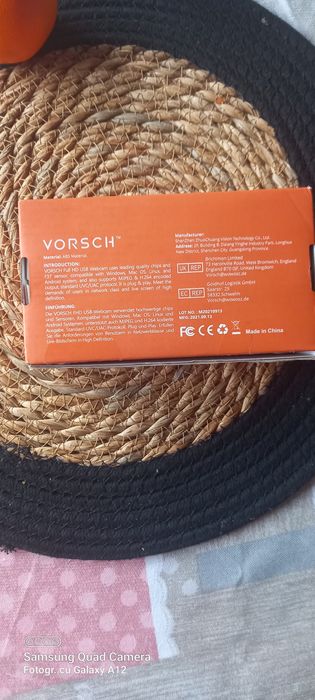 Cameră web FHD"VORSCH"