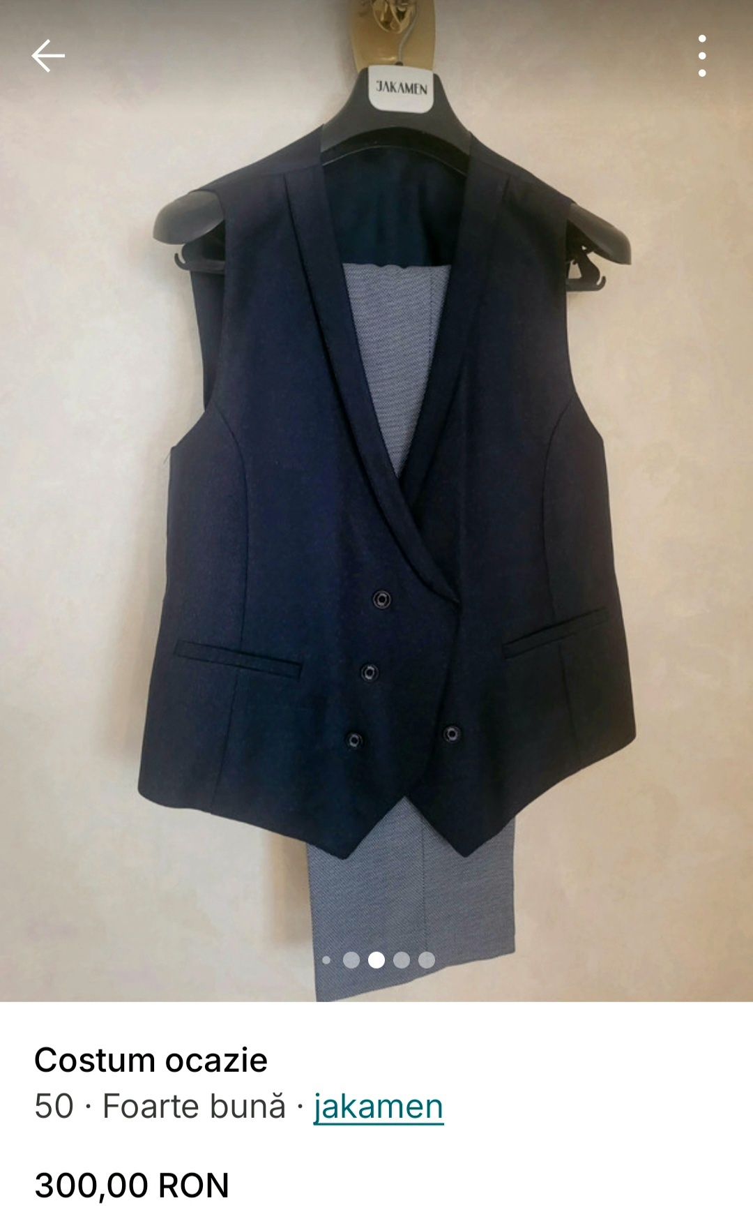 Costum ocazii (sacou+ pantalon)